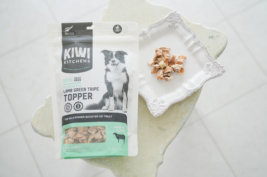 【キウイキッチン】 トッパー グリーントライプ ラム 【一般食・フリーズドライ】